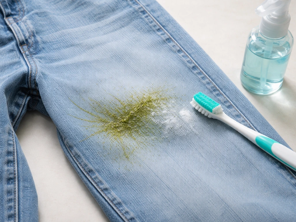 Tache d herbe sur un jean déjà lavé : méthode efficace