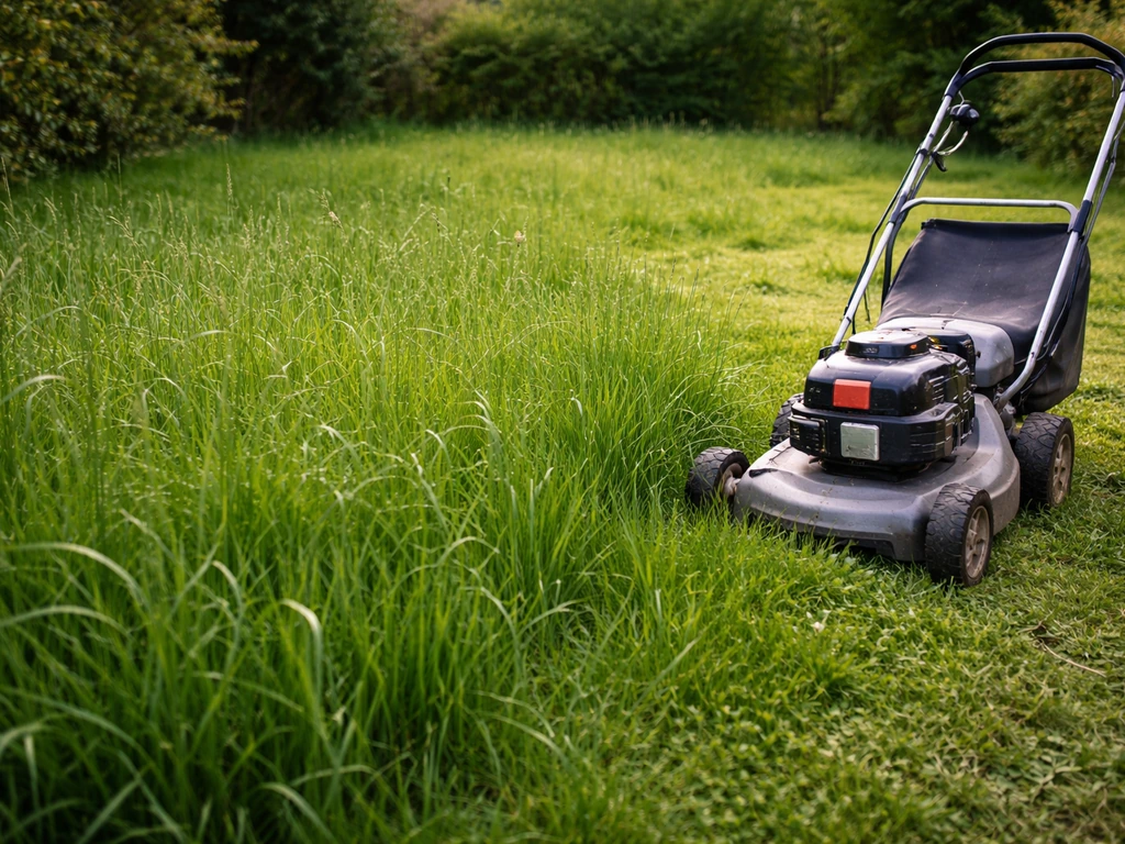 Comment couper l’herbe haute : méthode pas à pas