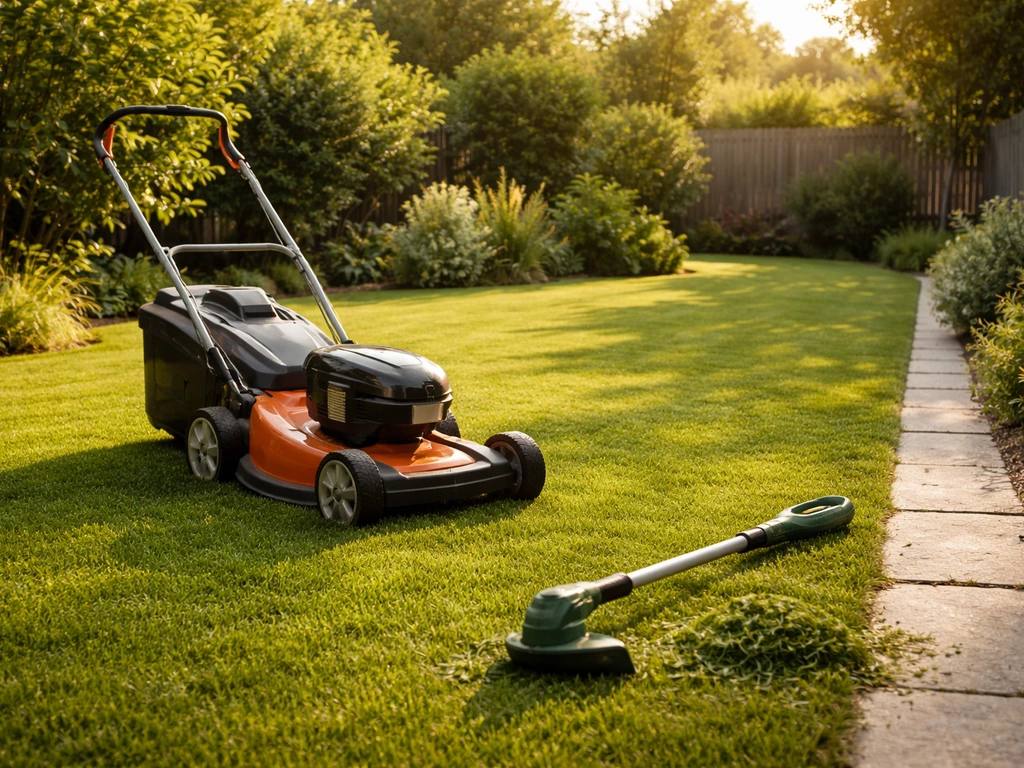 Truc pour couper l’herbe vite et proprement en France
