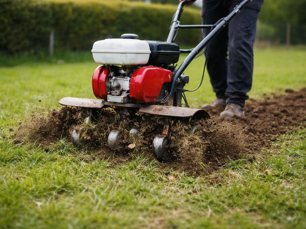 Passer le motoculteur sur de l’herbe : guide pas à pas