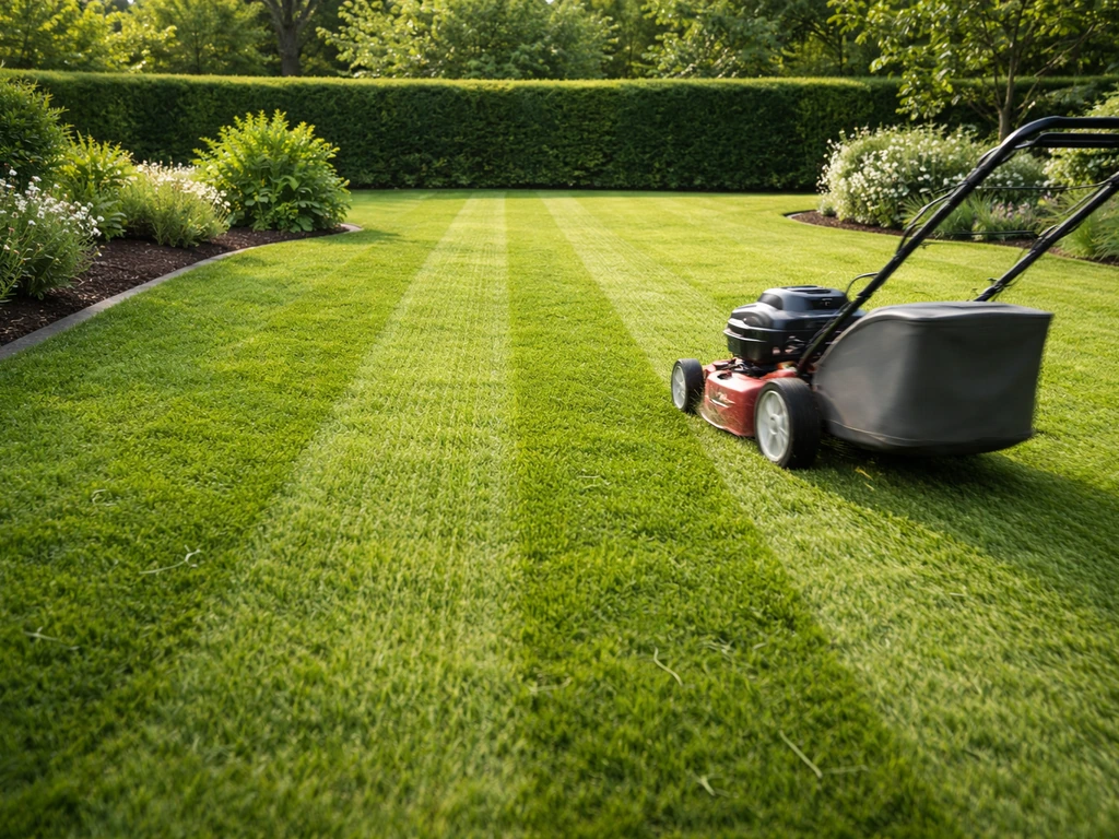 Couper l’herbe du jardin : méthode simple étape par étape