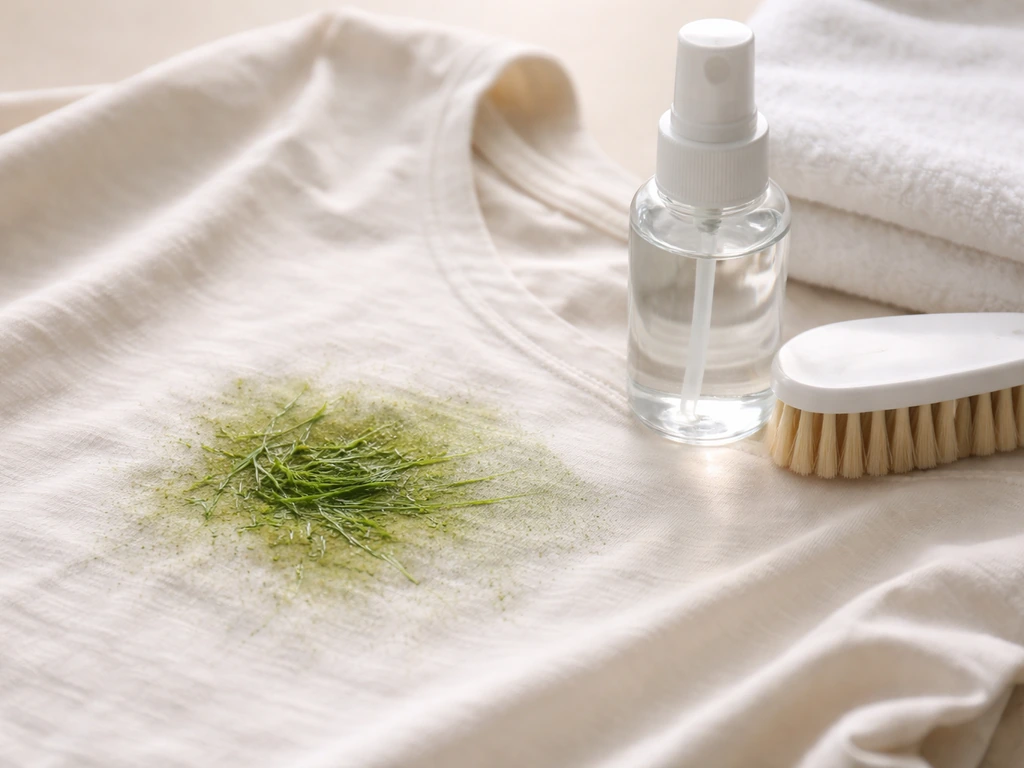 Détacher l’herbe sur un vêtement : guide immédiat et sûr