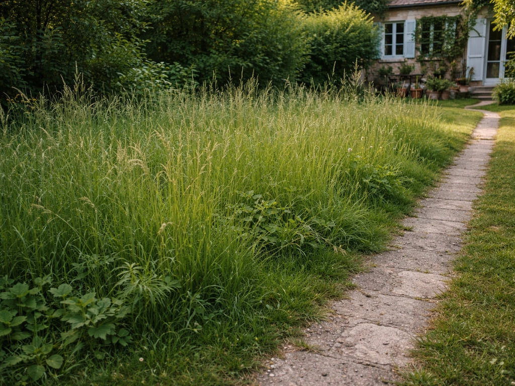 Les haute herbe au jardin : que faire et comment rattraper