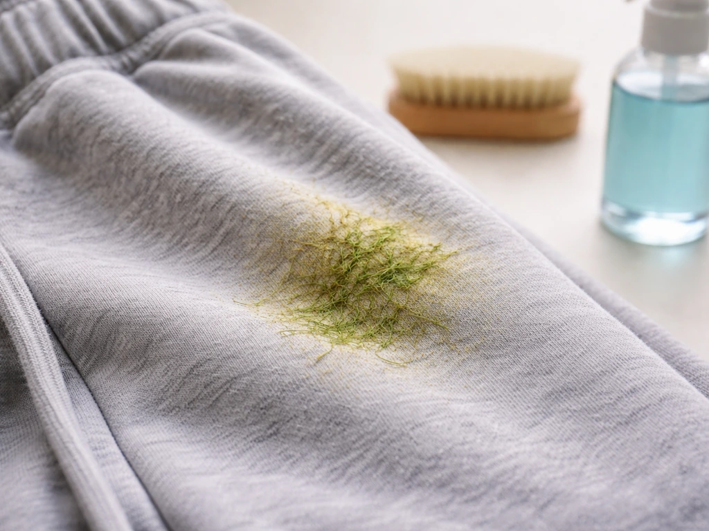 Tache d’herbe sur jogging : enlever et détacher sans abîmer